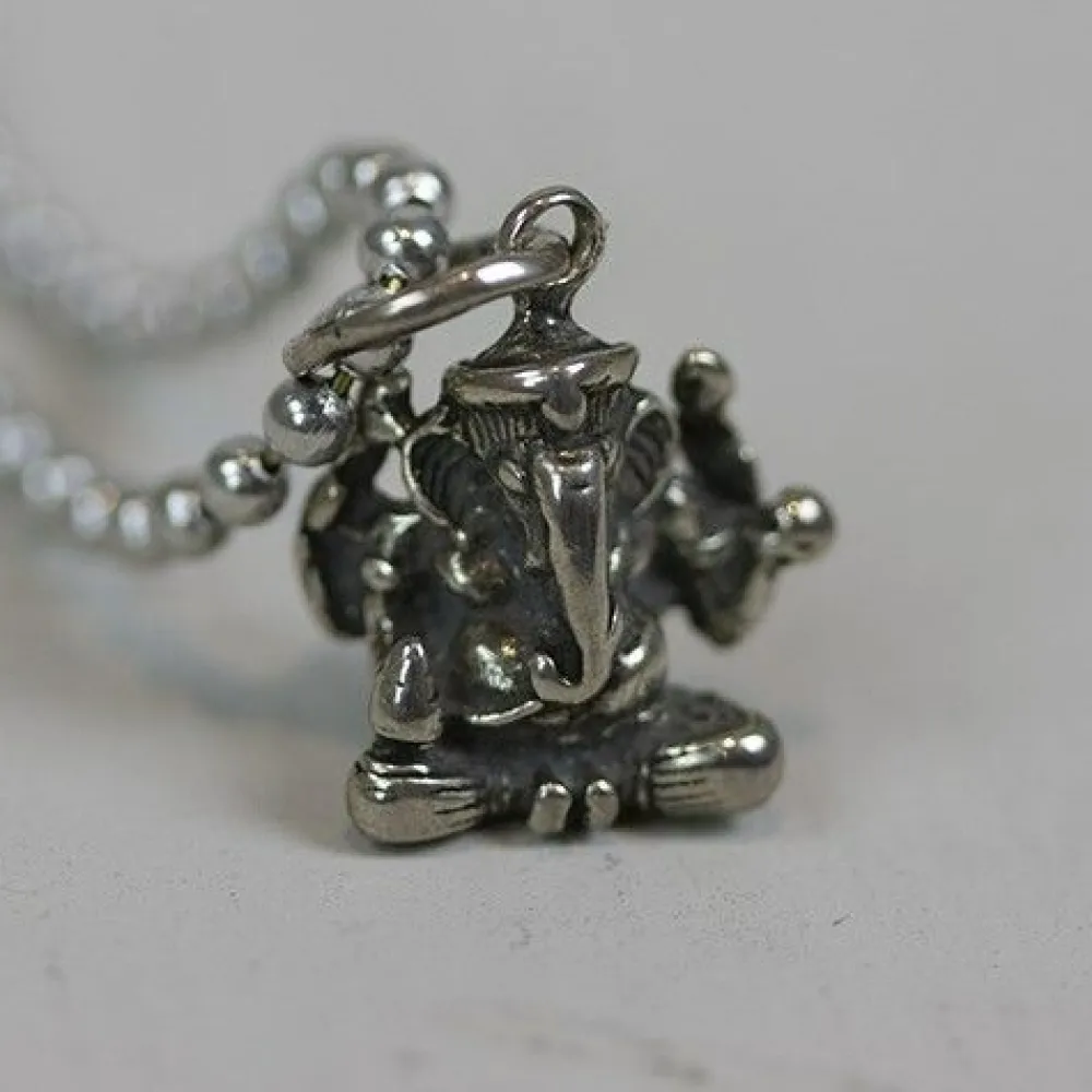 Jéh Jewels Icons-Anhänger Ganesha Silber Oxy
