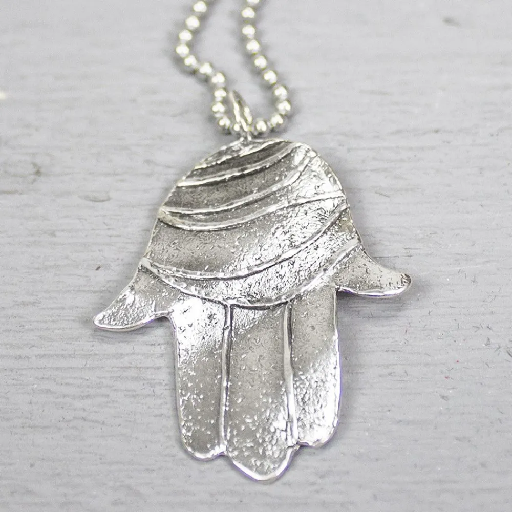 Jéh Jewels Icons-Anhänger Hand aus Fatima-Silber