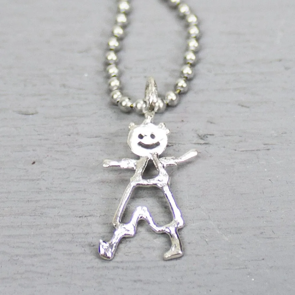 Jéh Jewels Icons-Anhänger mann silber weiß
