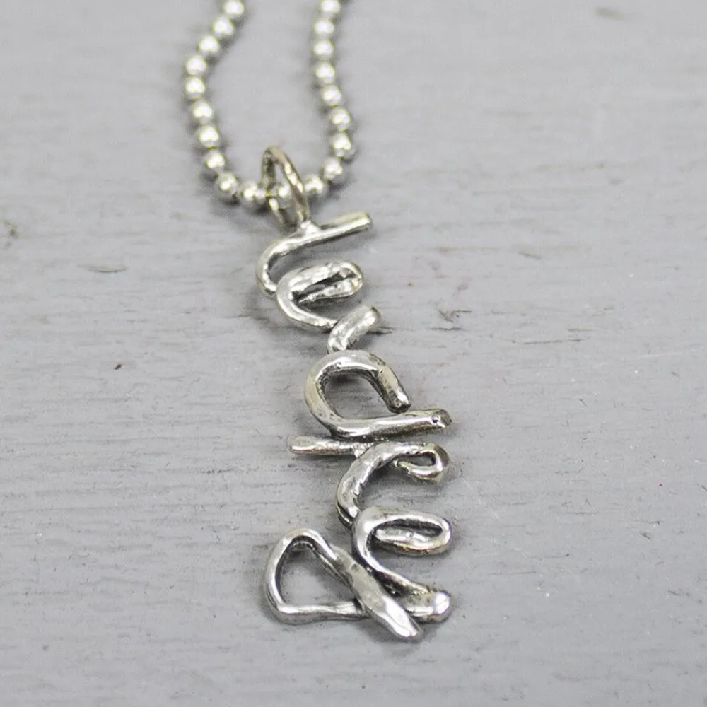 Jéh Jewels Icons-Anhänger Silber Oxy glänzend Lucky