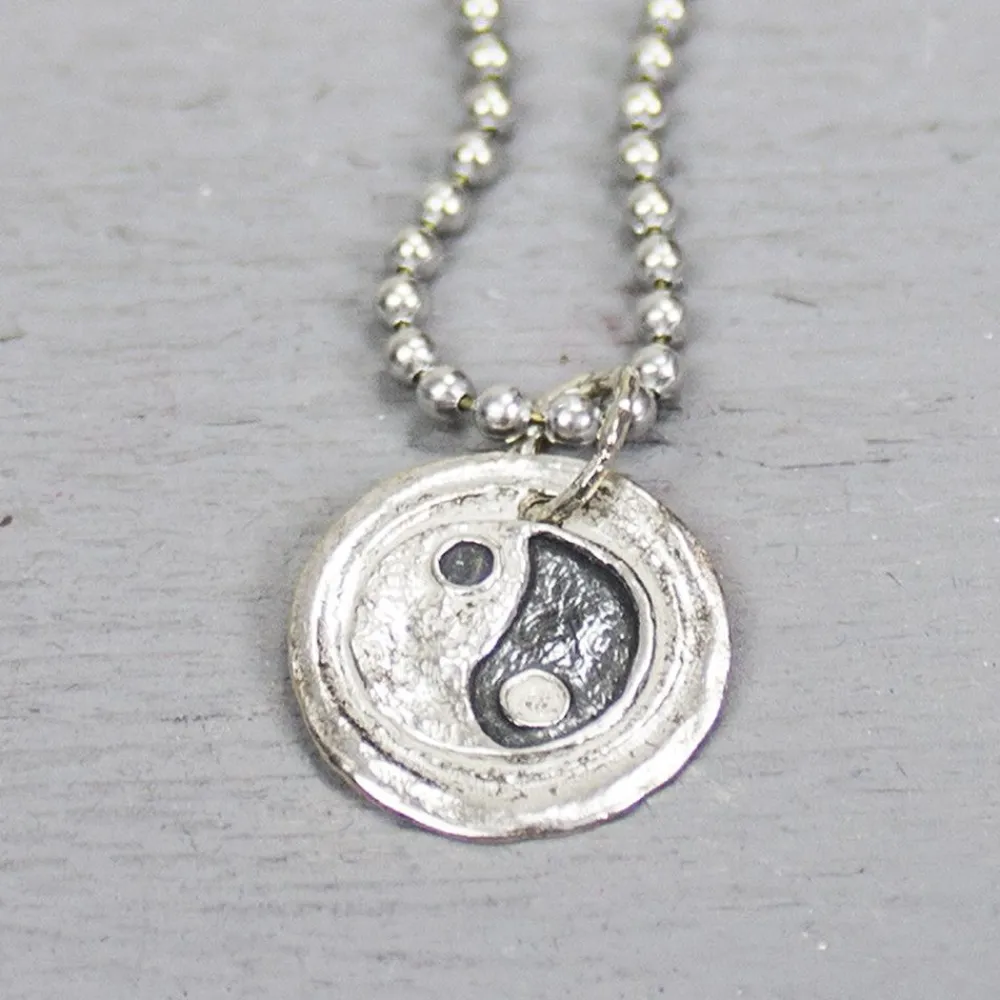 Jéh Jewels Icons-Anhänger Yin Yang Silber