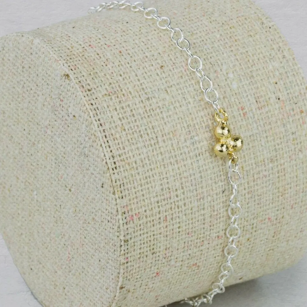 Jéh Jewels 9 Carat + | Touch Of Gold-Armband Silber + Bündel 9 Karat