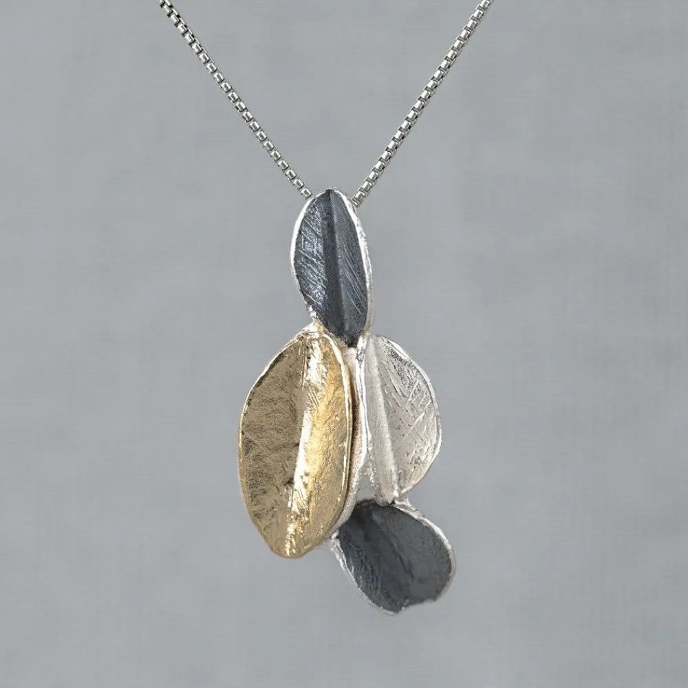 Jéh Jewels Touch Of Gold | Fine Line-Collier summt in drei Farben