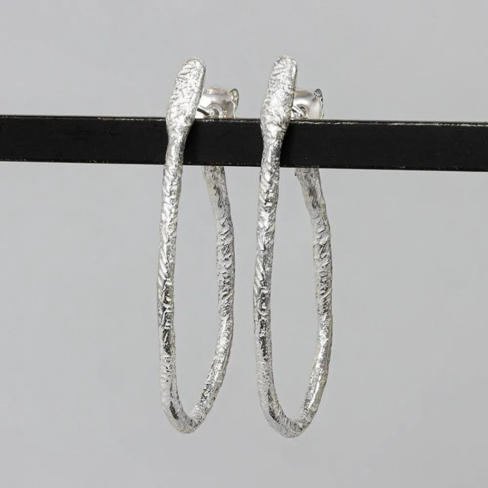 Jéh Jewels Silver | Creool-Creolen kreativ silber