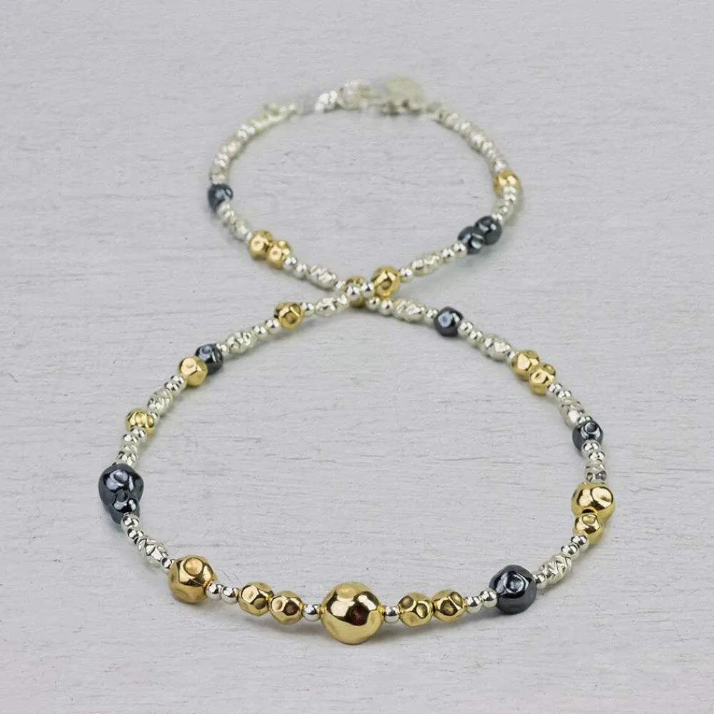 Jéh Jewels Touch Of Gold-Halskette Kugeln Touch von Gold