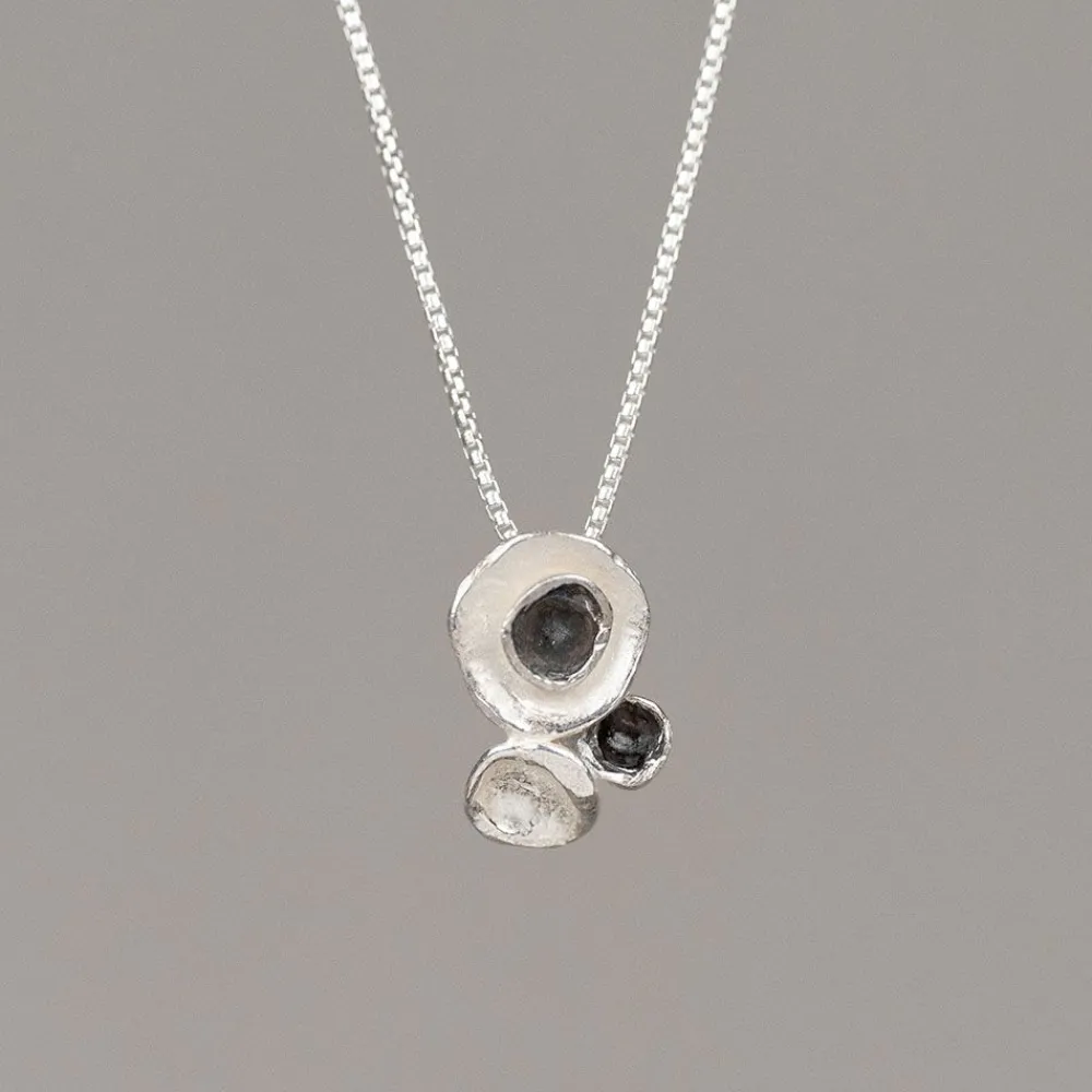 Jéh Jewels Fine Line | Silver-Halskette Silber + Oxy Energide