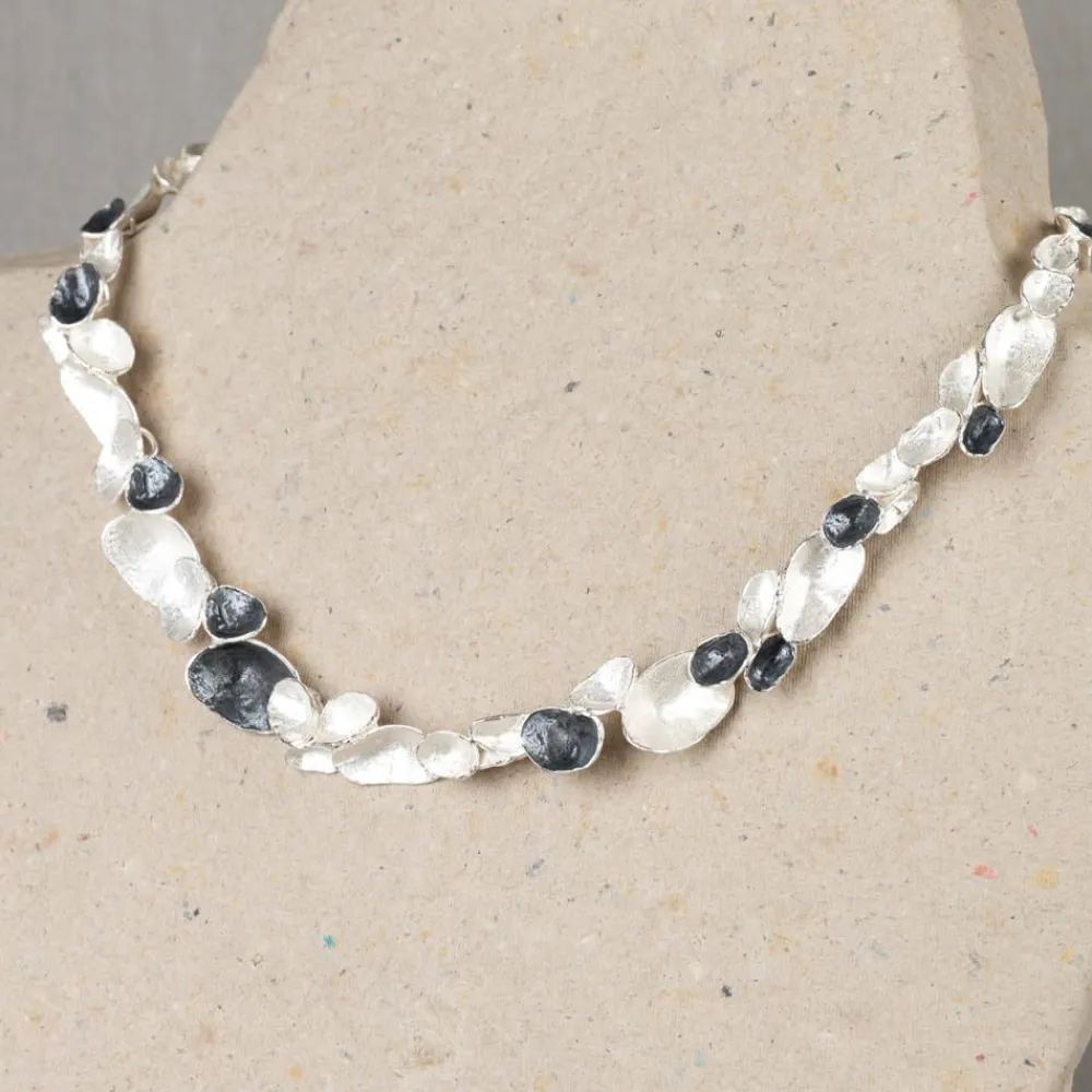 Jéh Jewels Silver | Jéh Colliers-Halskette Silber Oxy Muscheln