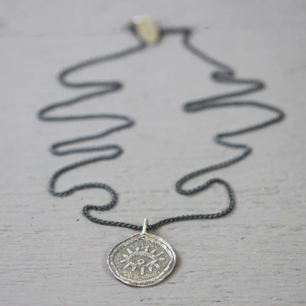 Jéh Jewels Silver | Fine Line-Halskette Silber-Oxy-Auge
