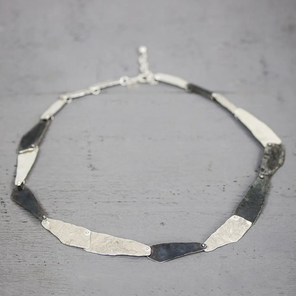 Jéh Jewels Jéh Colliers | Silver-Halskette silberweiß mit Oxy
