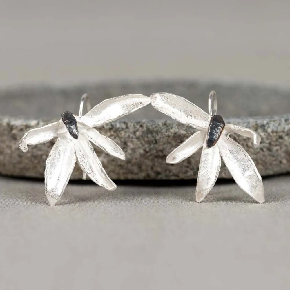 Jéh Jewels Silver | Ohrhänger-Ohrring Silber, Oxy Orchidee