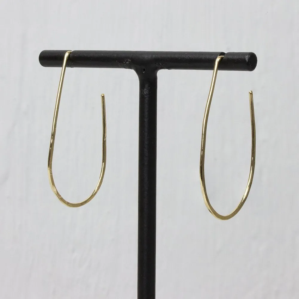 Jéh Jewels Touch Of Gold | Ohrhänger-Ohrringe 'Touch of Gold' haken