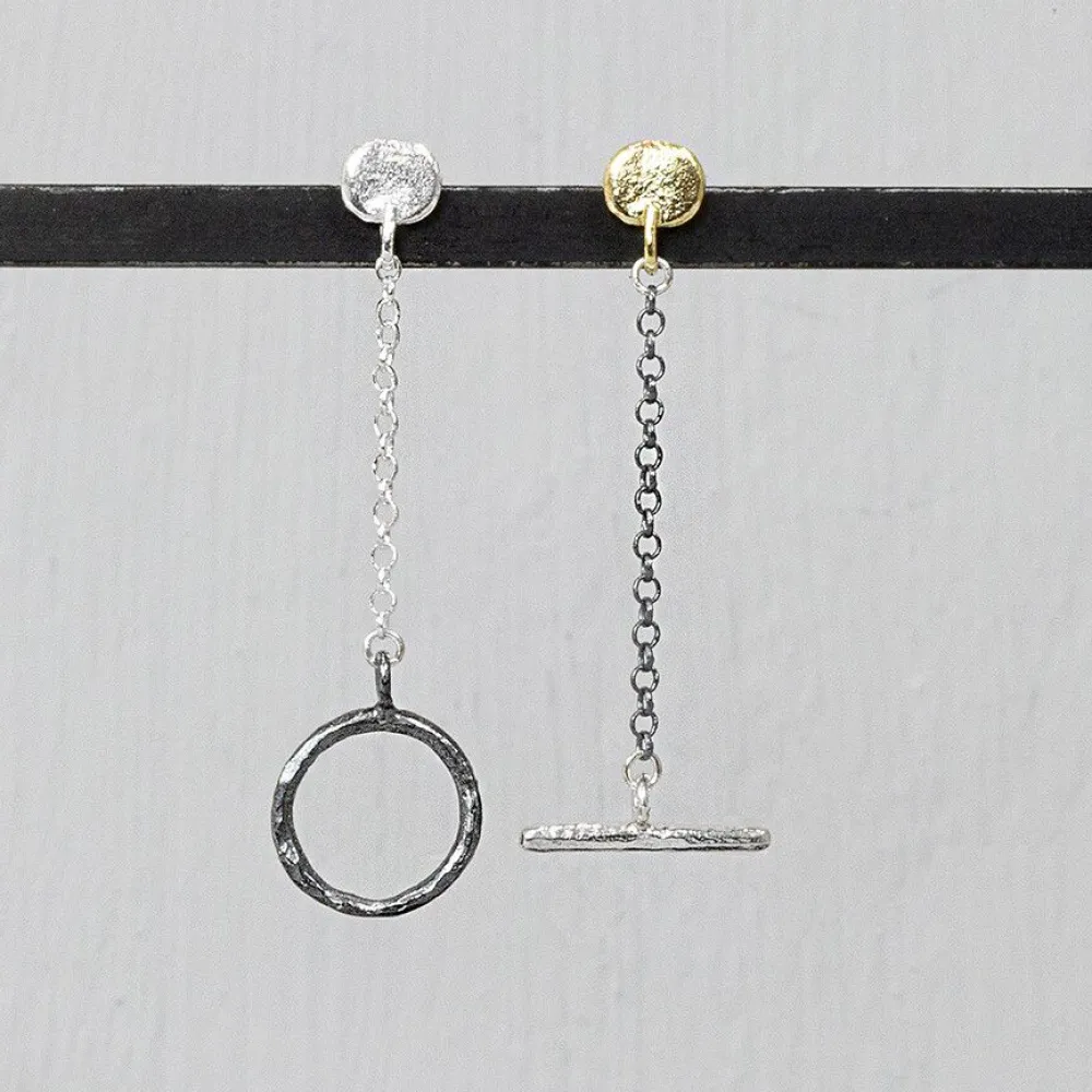 Jéh Jewels Touch Of Gold | Lang Ohrstecker-Ohrstecker lang OT