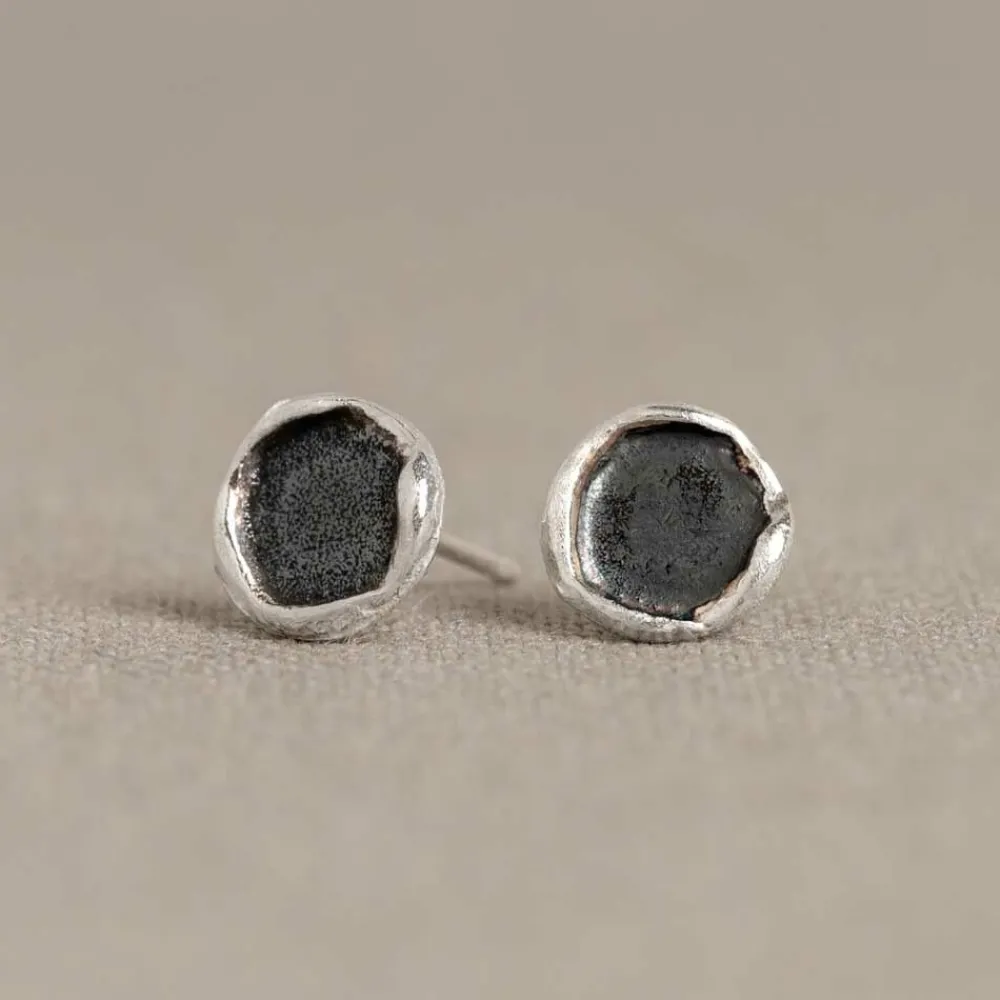 Jéh Jewels Silver | Ohrstecker-Ohrstecker um Silber Oxy