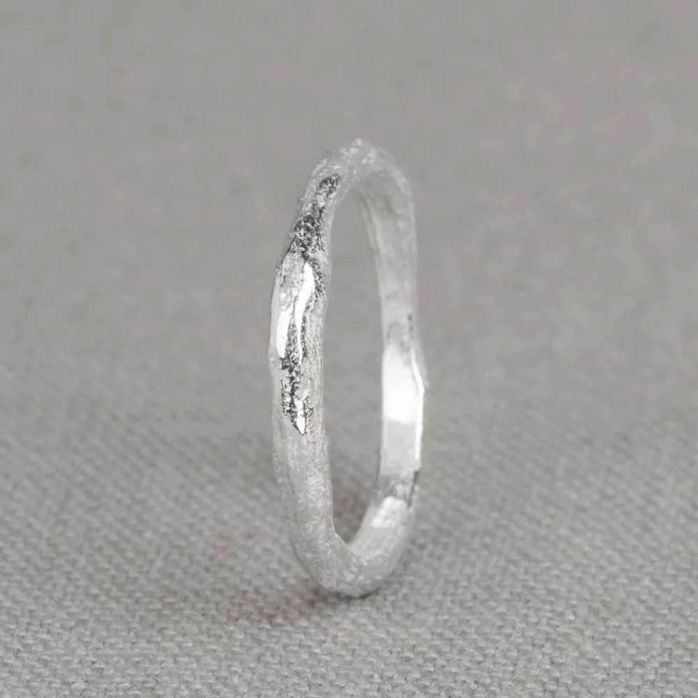 Jéh Jewels Silver | Mix & Match & 9 Carat-Ring Silber rund