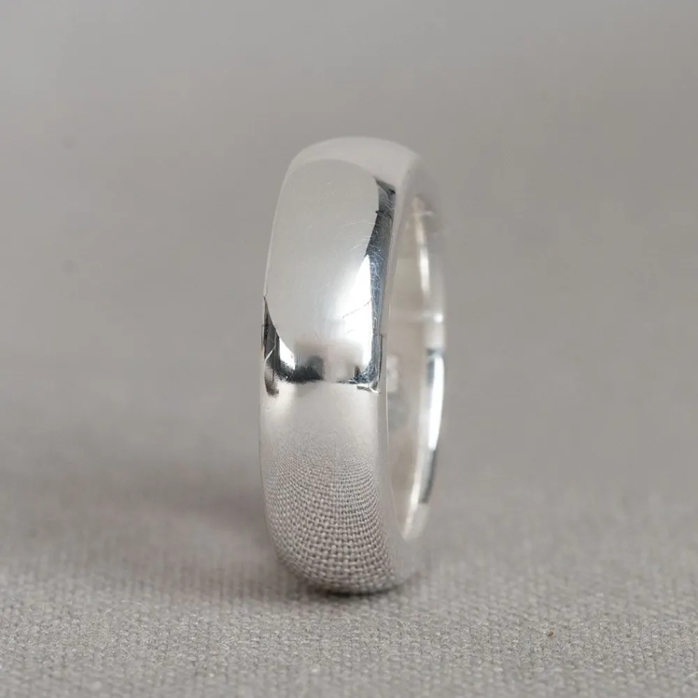 Jéh Jewels Silver-Ring Silber spiegelglatt